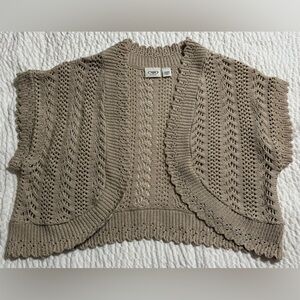 Cato cropped knitted sweater